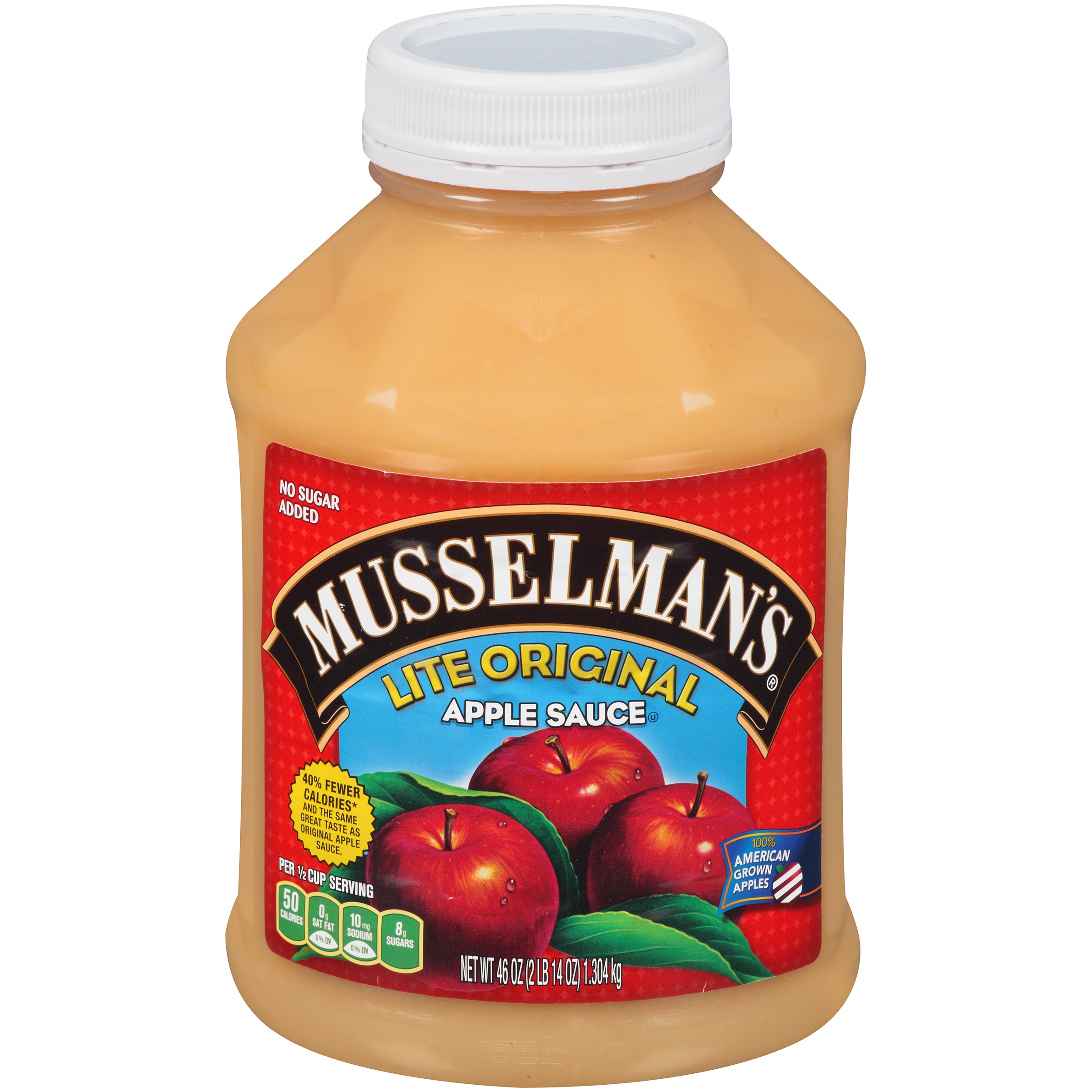 Musselman's Lite Original Applesauce 46 oz. Jar