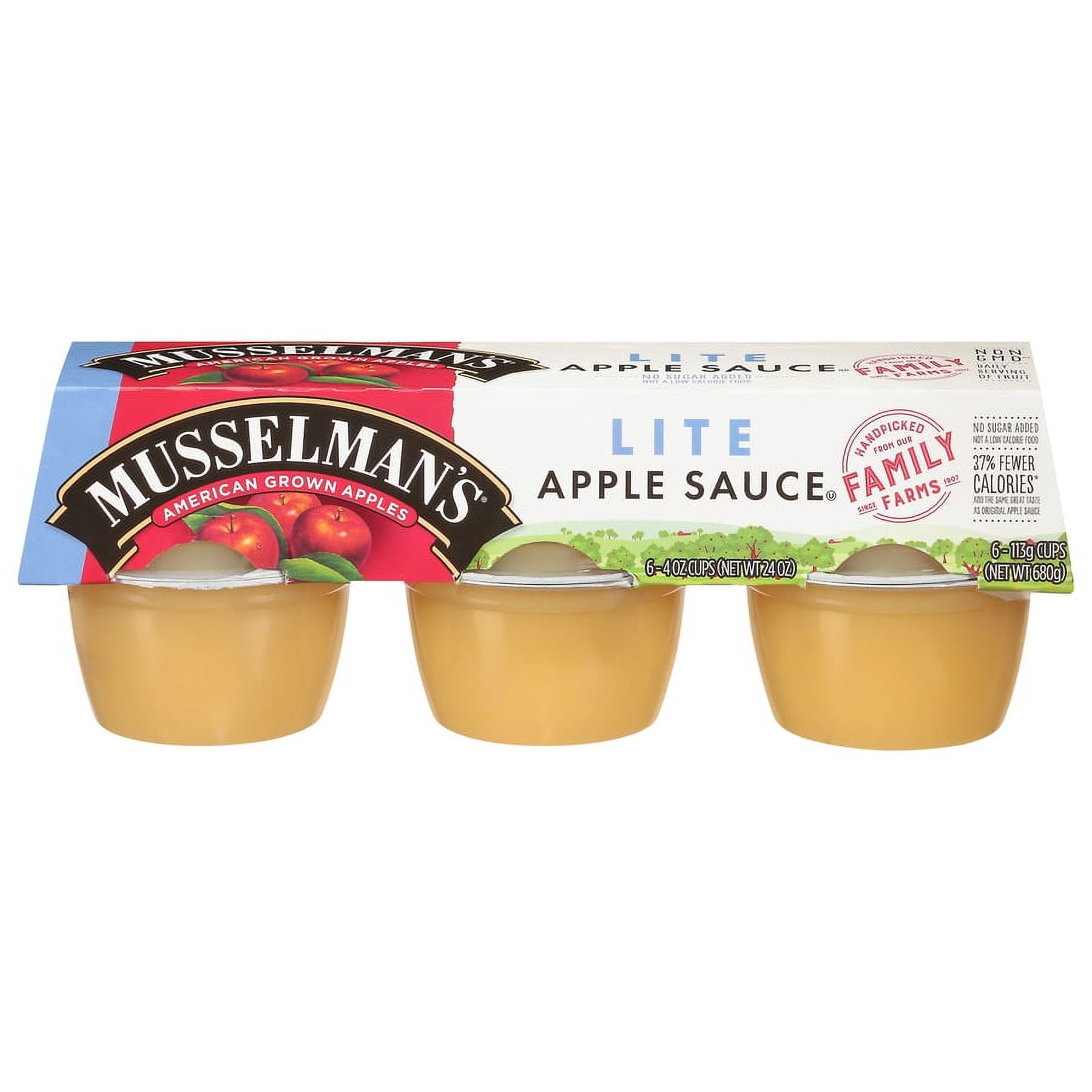 Musselman's Lite Original Applesauce 64 oz. Cups