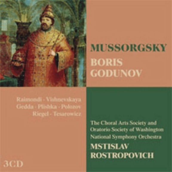 Mussorgsky: Boris Godunov Modest Mussorgsky (CD)