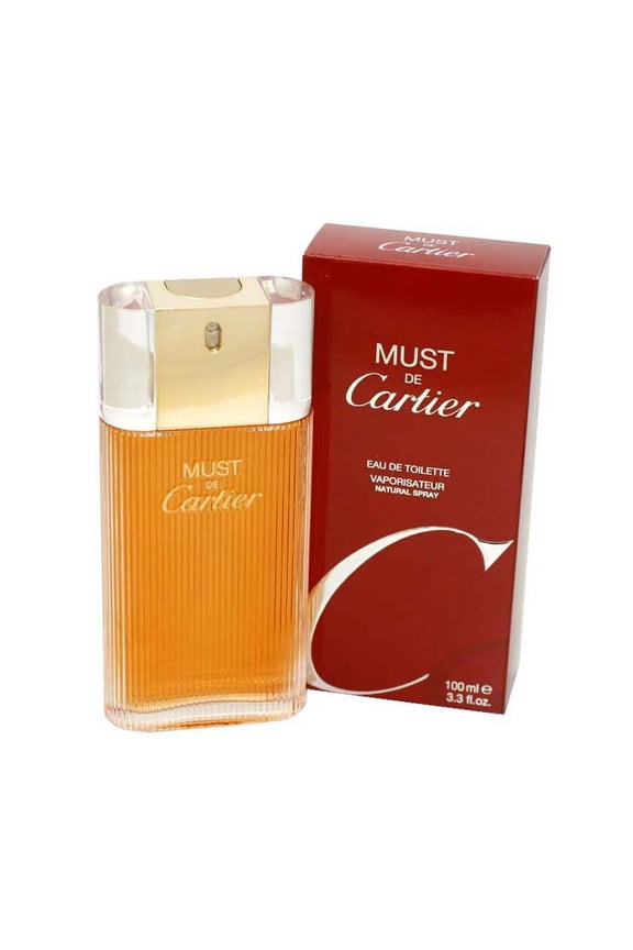 Must De Cartier Eau De Toilette Spray 3.3 Oz / 100 Ml