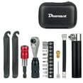 Must Have Bicycle Repair Kit with Ratchet Wrench Tire Levers and