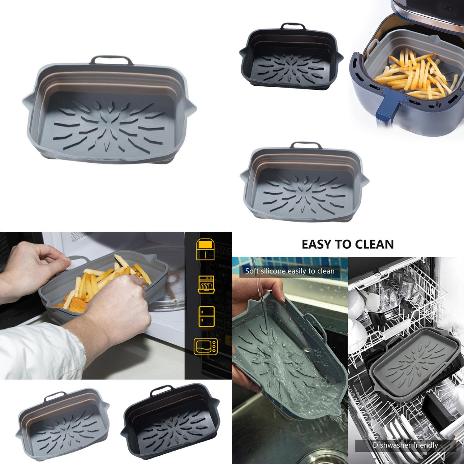 MustHave Durable NonStick Silicone Tray for Oven Essential Air Fryer