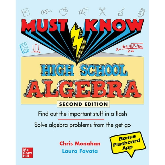 Must Know High School Algebra, Second Edition, (Paperback)