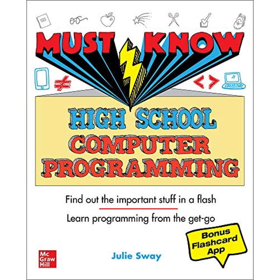 Pre-Owned Must Know High School Computer Programming (Paperback) 1260458466 9781260458466