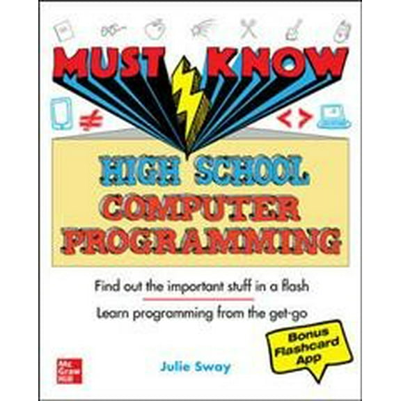 Pre-Owned Must Know High School Computer Programming (Paperback) 1260458466 9781260458466