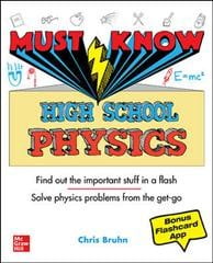 Pre-Owned Must Know High School Physics (Paperback) 9781260454314