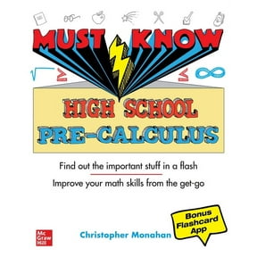 Must Know High School Pre-Calculus, (Paperback)