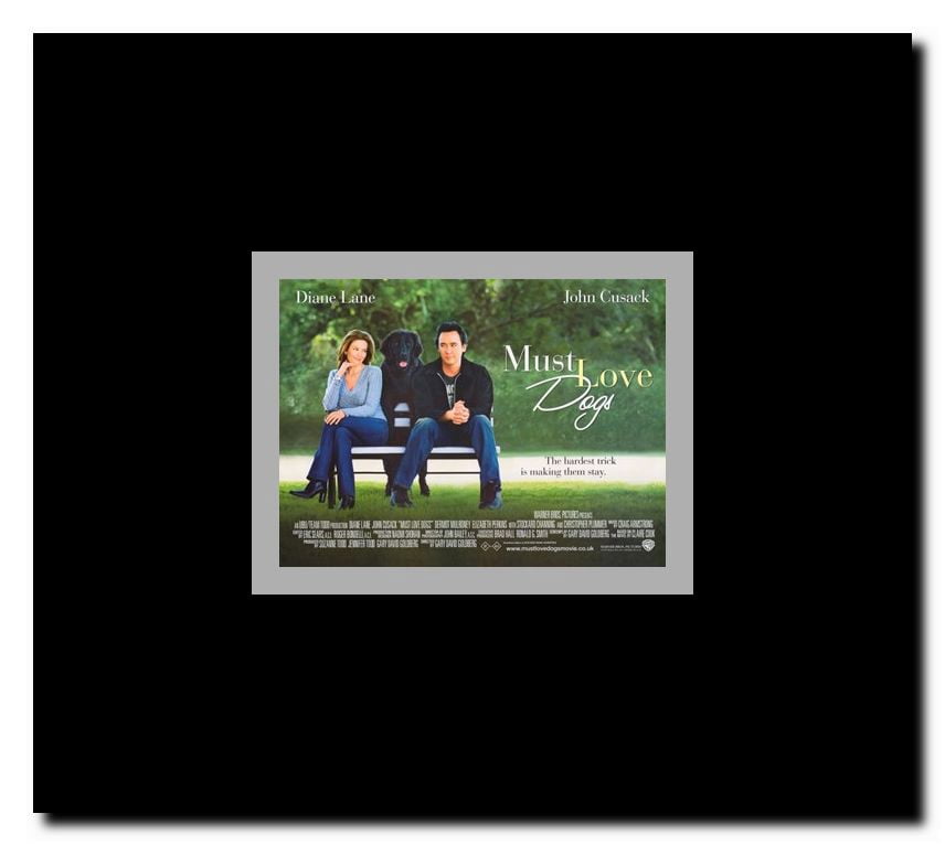 Must Love Dogs Framed Movie Poster
