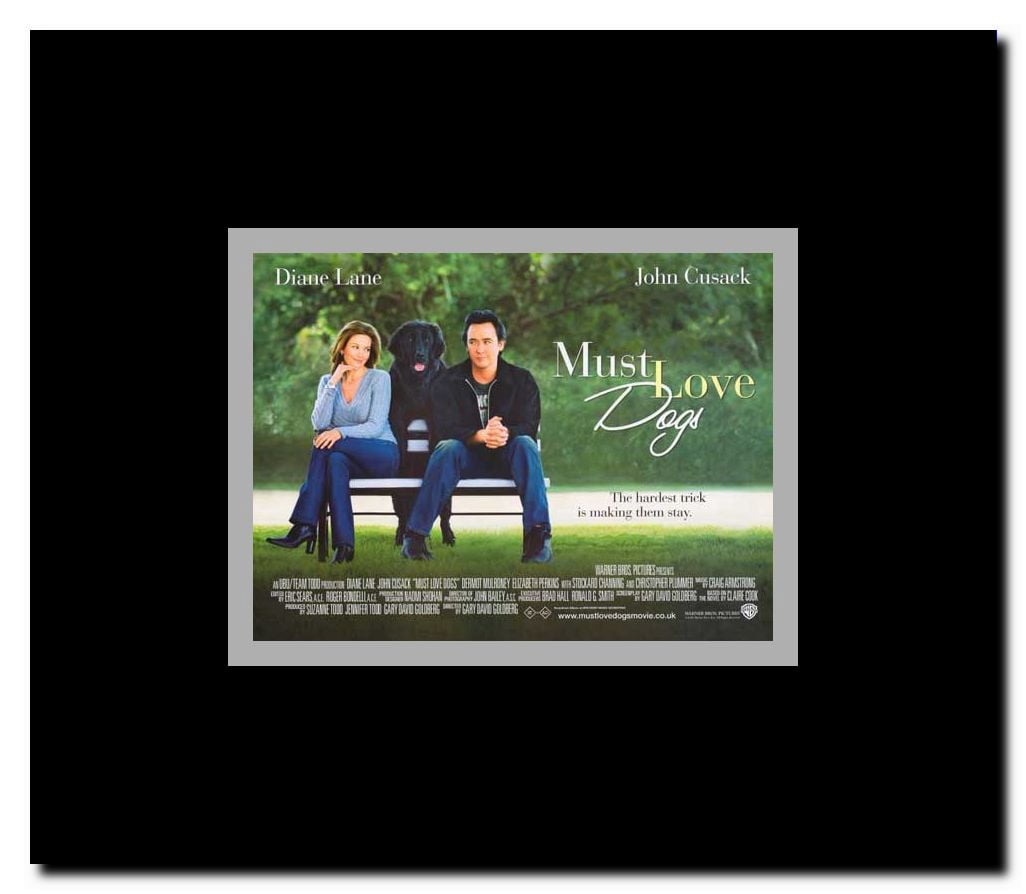 Must Love Dogs Framed Movie Poster