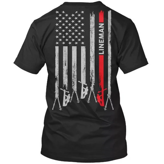 Must-have Proud Lineman T-Shirt Made in USA S-5XL T-Shirt Made in USA S-5XL