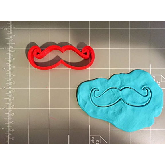 Mustache Cookie Cutter- Fast Shipping - Sharp Edges - Exceptional Quality