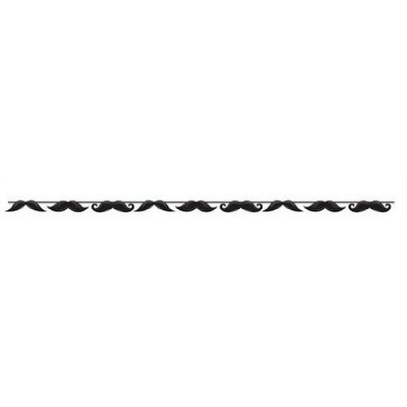 Mustache Garland 5 1/2' Banner (Each) - Party Supplies