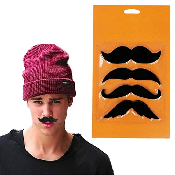 Mustache Photo Props Costume & Performance Accessories Cosplay Handlebar Mustache For Fun Dress Up And Creative Photography/ Party Mustache Decoration