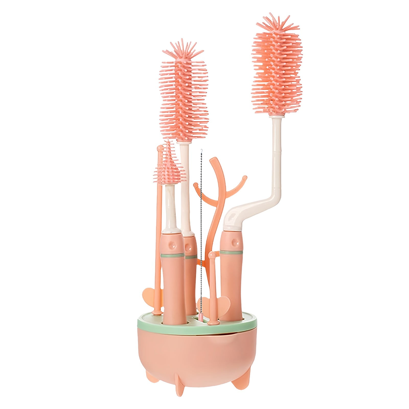 Mustacti Bottle Brushes For Cleaning Nipple And Bottle Cleaning Brush Kit Water Bottle Cleaner