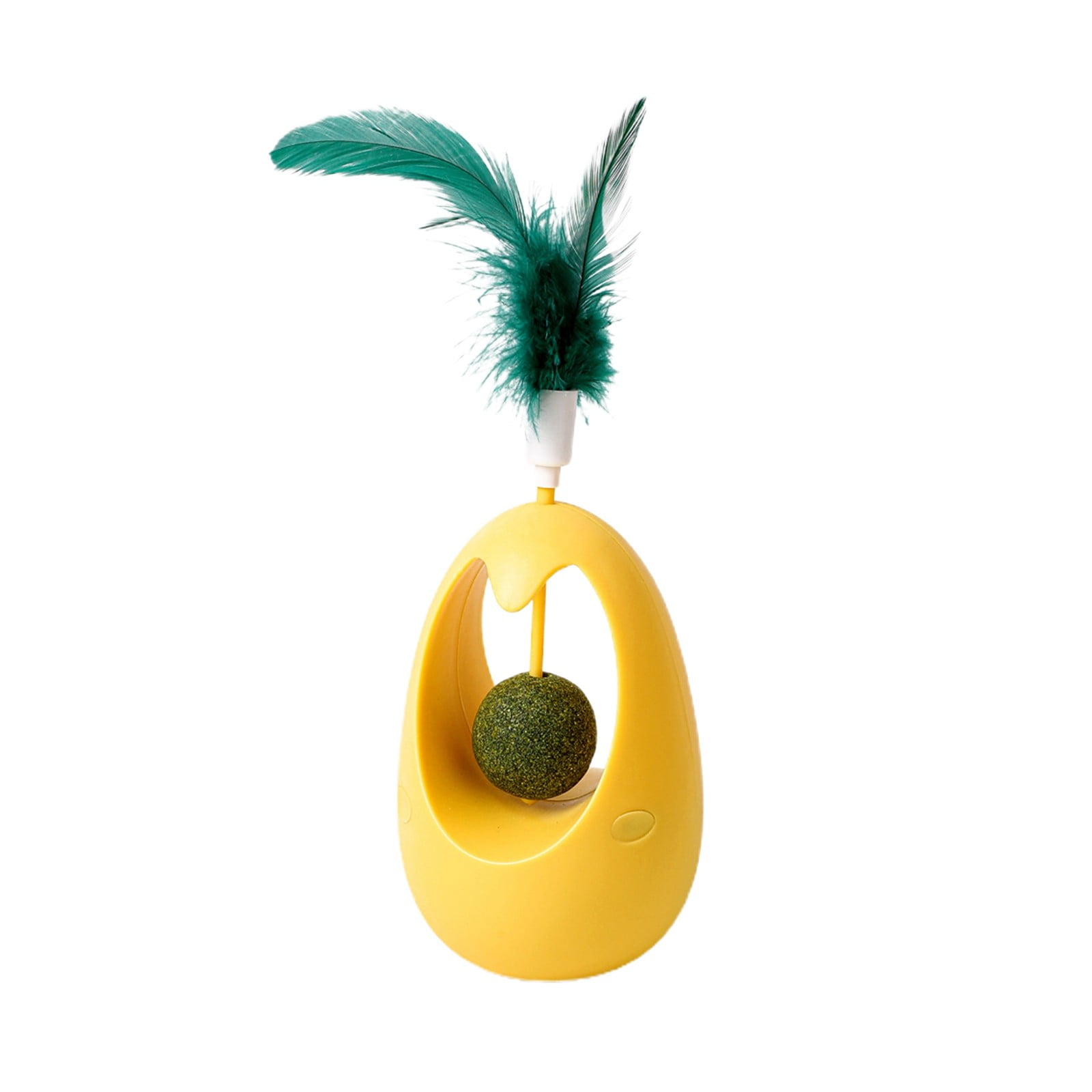 Mustacti Cat Clip Toys Rolling Cat Toys With Cat Clip Indoor