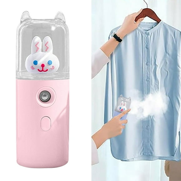 Mustacti Easy Care Sunshine 15s Heat Up Mini Travel Steamer Easy Care Sunshine 15s Heat Up Mini Travel Steamer Cordless Easy Care Sunshine 15s Heat Up Hair Steamer Handheld Face Spin Brush Eye Lifters