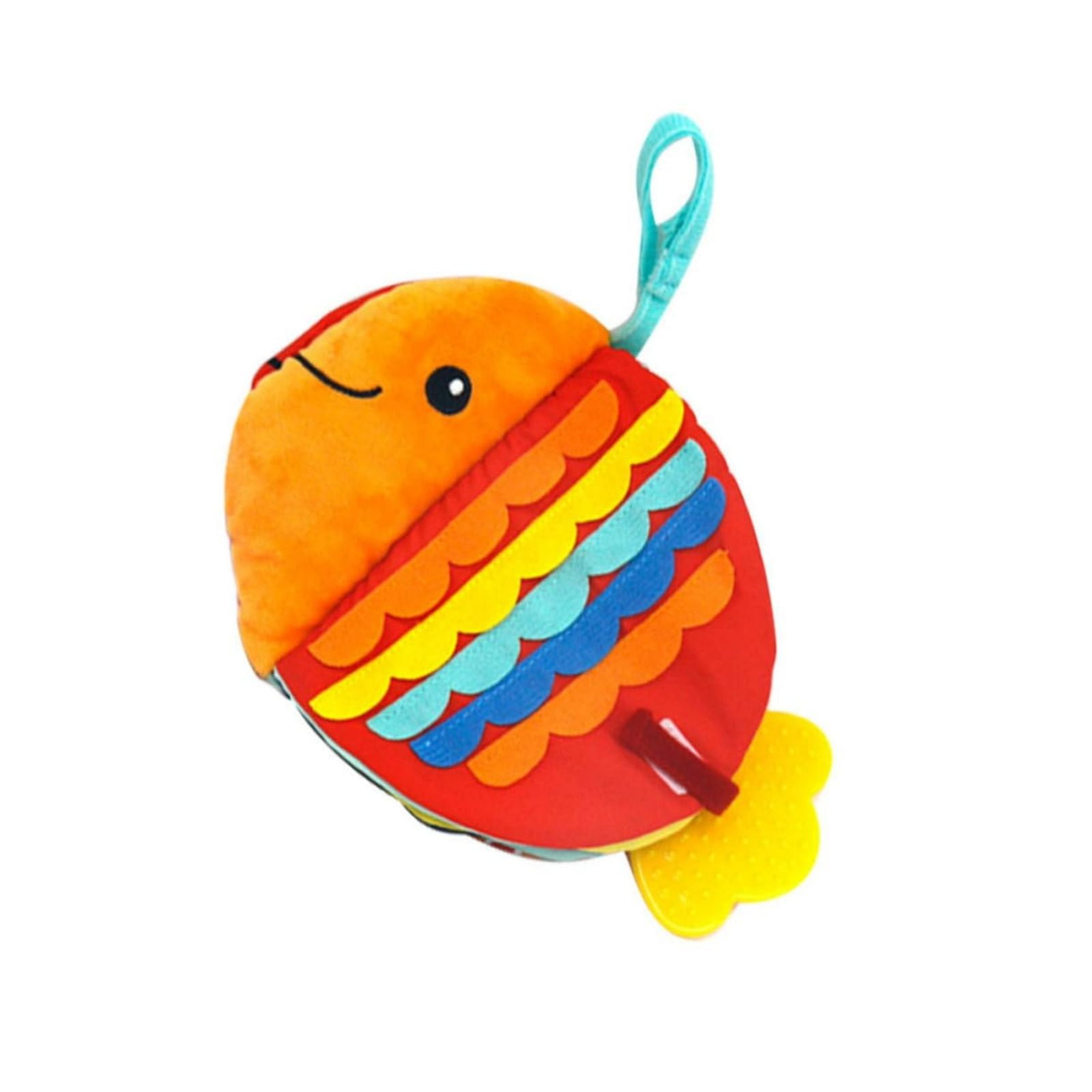 Mustacti Intellectual Development Baby Cloth Book Doll Little Fish
