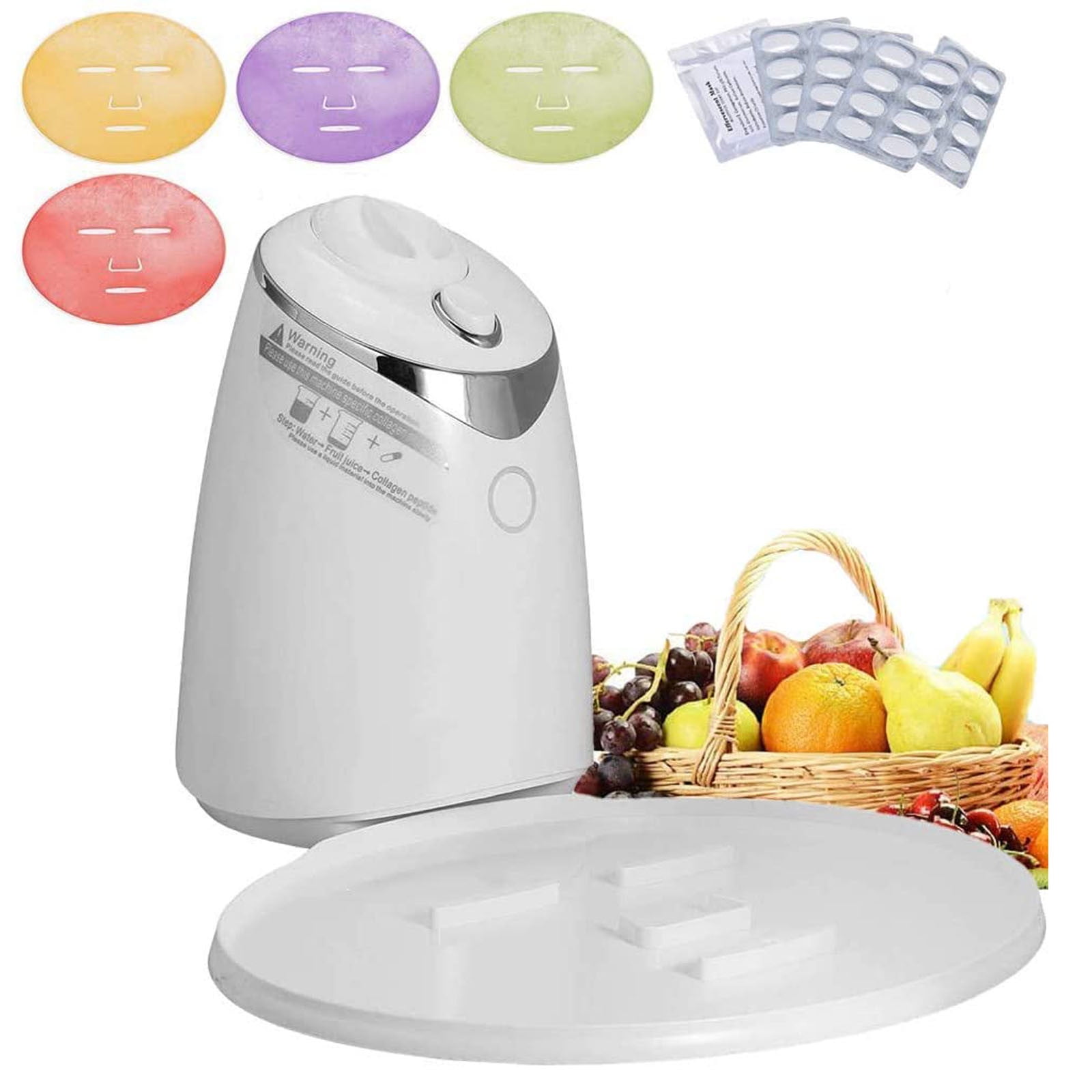 Mustacti Mask Natural Organic Intelligent Voice Fruit And Vegetable