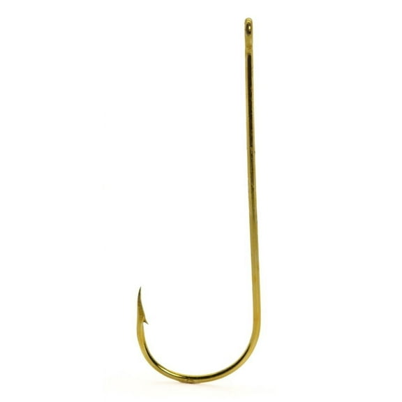 Mustad 1x Fine Wire Aberdeen Hook - Size: #4 (Blonde) 12pc