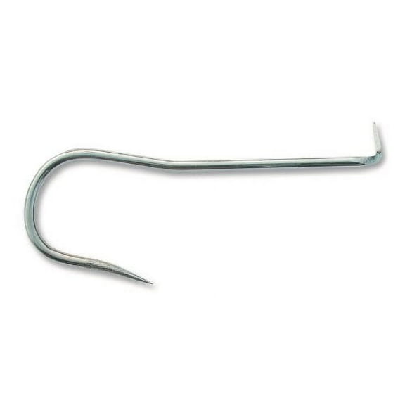 Mustad 2286 Gaff Classic Hook, Barbless, Bent Back Shank With Tapered Spike - Duratin - 10 Per Pack