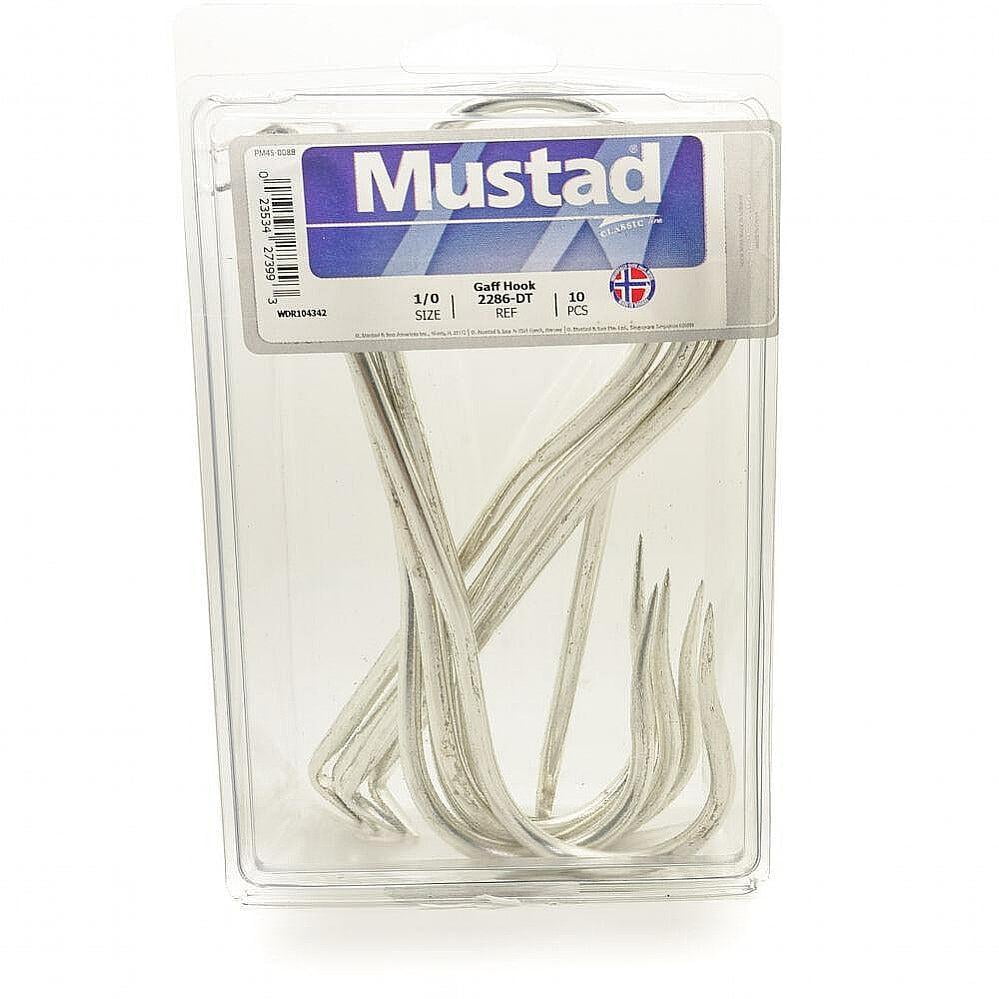 Mustad 2286DT Round Duratin 10PK 1 Gaff Hook