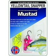 Mustad 30ct Assorted Yellowtail Snapper Fishing Jig Kit