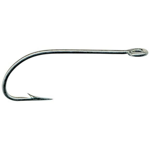Mustad 31010DT-5-0 Limerick Ringeye Cadmium Hook - Pack of 100, Size 5-0