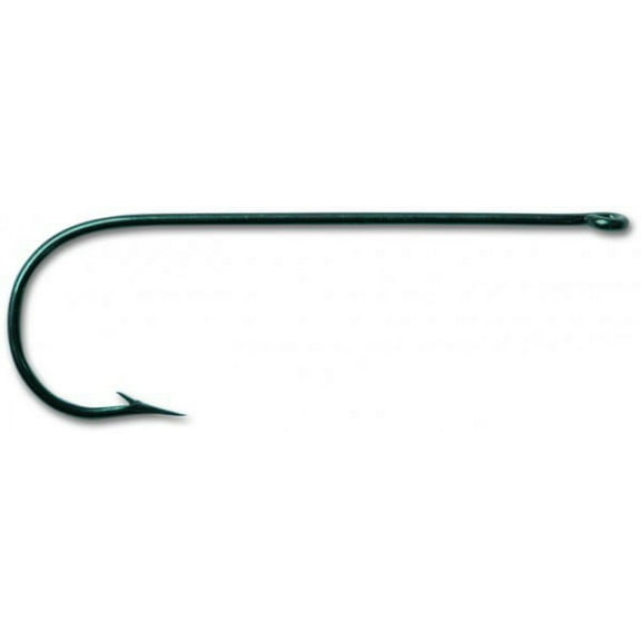 Mustad 3261-BU-4-10 Aberdeen Hook Size 4 Long Shank Round Bend