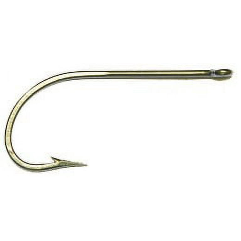 Mustad 34007 O'Shaughnessy , Forged Classic Hook - Stainless Steel - 50 Per  Pack 