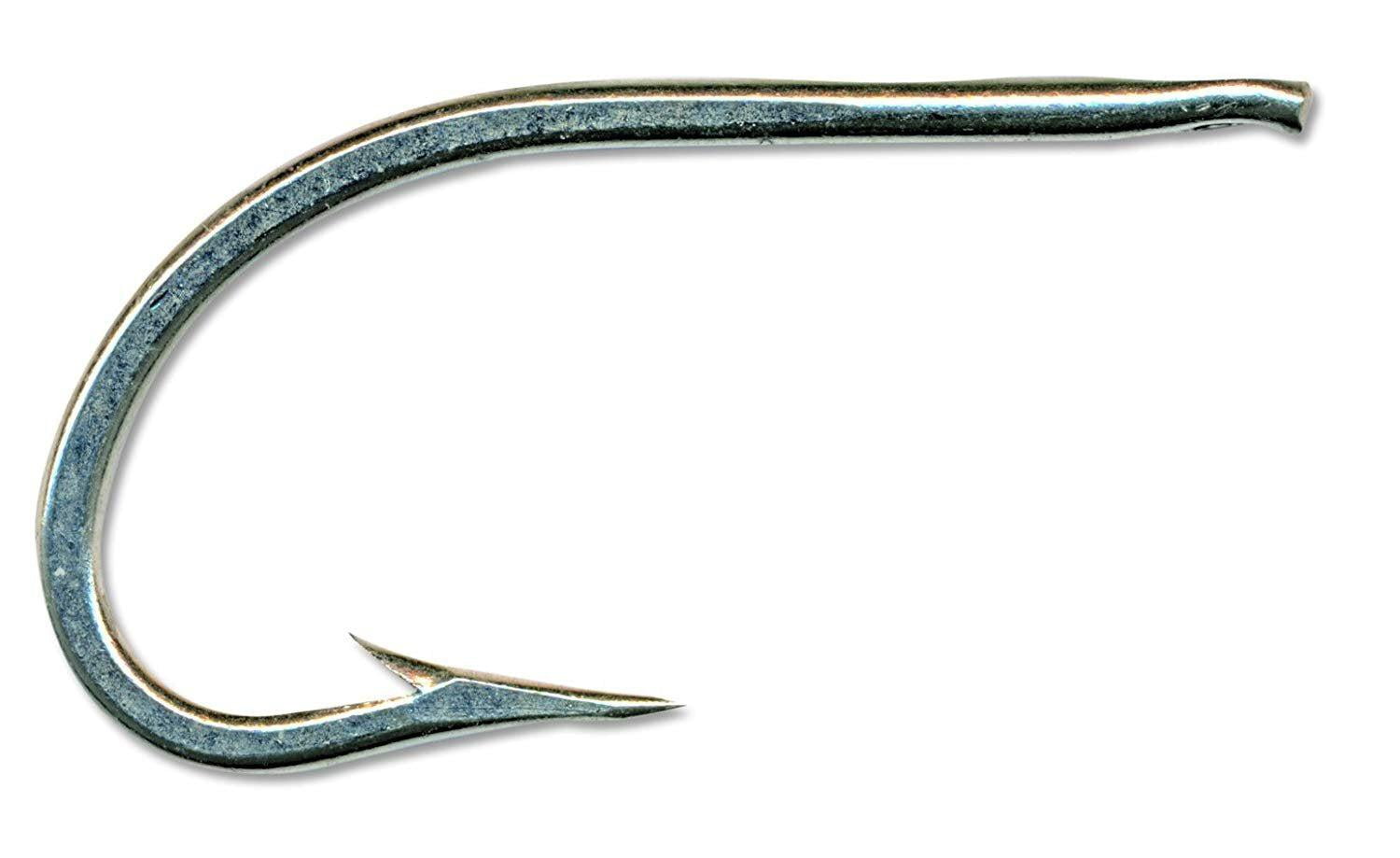 Mustad 3412C O'Shaughnessy  2X Strong Needle Eye, Forged Classic Hook - Duratin - 100 Per Pack