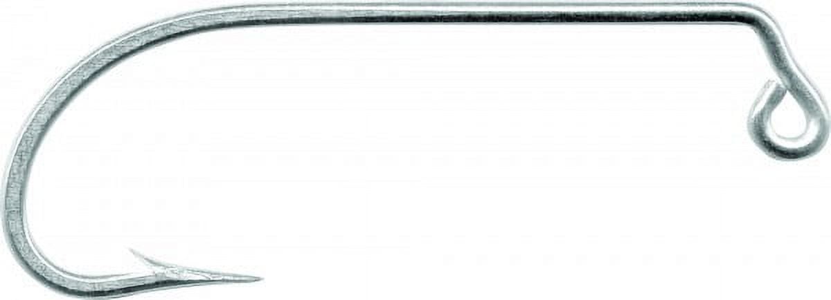 Mustad 34184 O'Shaughnessy Jig Classic Hook, 60 Degree Bend, Sz 6/0 -  Duratin - 100/pk