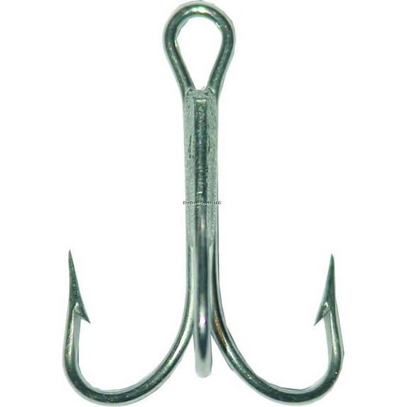 Mustad 3551-DT-14/0-25 Duratin Treble 25Pk #14/0 Alligator Hook