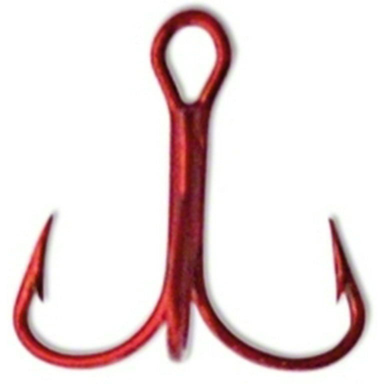 Mustad 36246-RB-4-10 Triple Grip Treble Hook Size 4 Chemically
