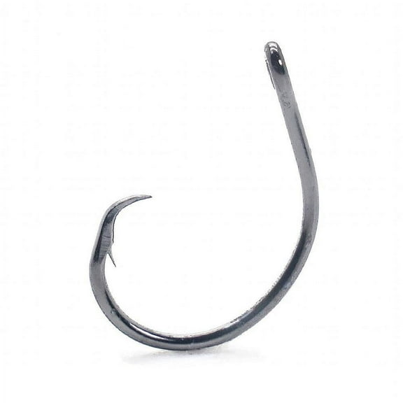 Mustad 39944 Black Nickel Inline Perfect Inline Circle Hook 9,0, 2 Pack Hooks