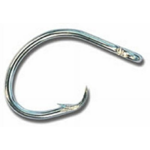 Mustad 39960 Circle Hook, 2 Extra Strong, In Line Classic Hook - Duratin