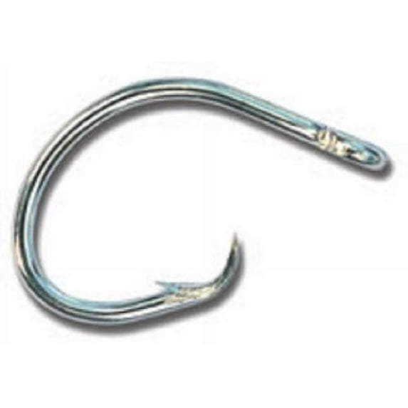 Mustad 39960 Circle Hook, 2 Extra Strong, In Line Classic Hook - Duratin