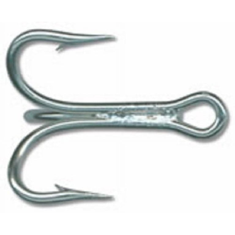 3x strong fishing hooks Owner Single Replacement 2/0 The Lazer Trokar Round Bend Treble Hooks feature a classic round bend design and 2X strong wire construction Circle Hooks 3X Strong Saltwater
