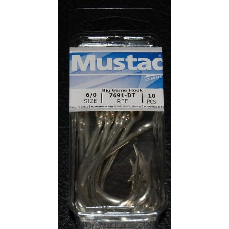 Mustad 7691-DT Southern & Tuna Hook - Size 6/0 