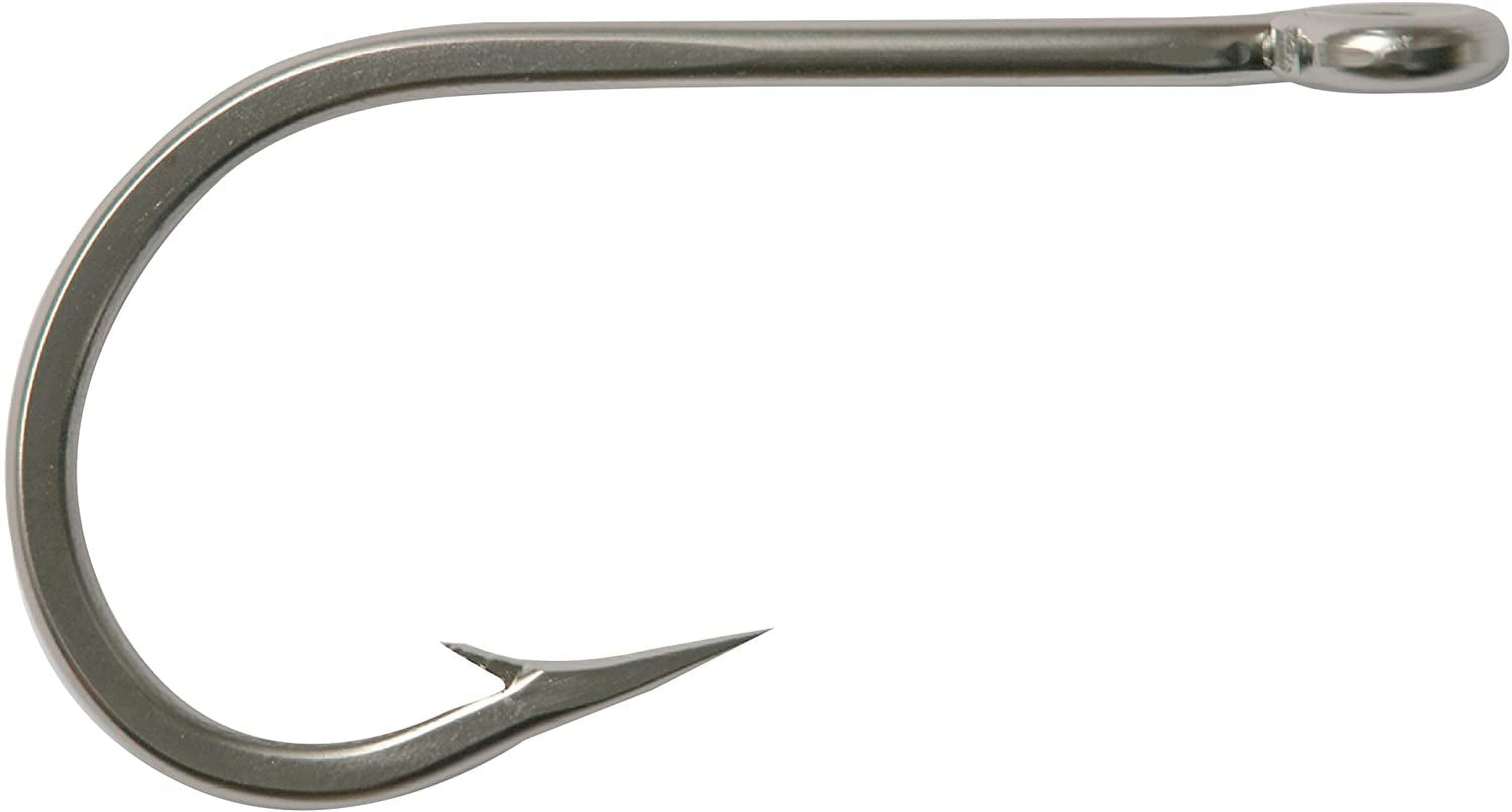 Mustad 7691S Big Game Southern and Tuna Stainless Steel Forged Fishing Hook  Fish Hook Tackle Equipment Tapered Ring Knife Point
