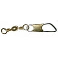 thumbnail image 1 of Mustad 77215B-10T12 Barrel Fishing Swivels W/ Safe Snap Size 10 12 Pack, 1 of 4
