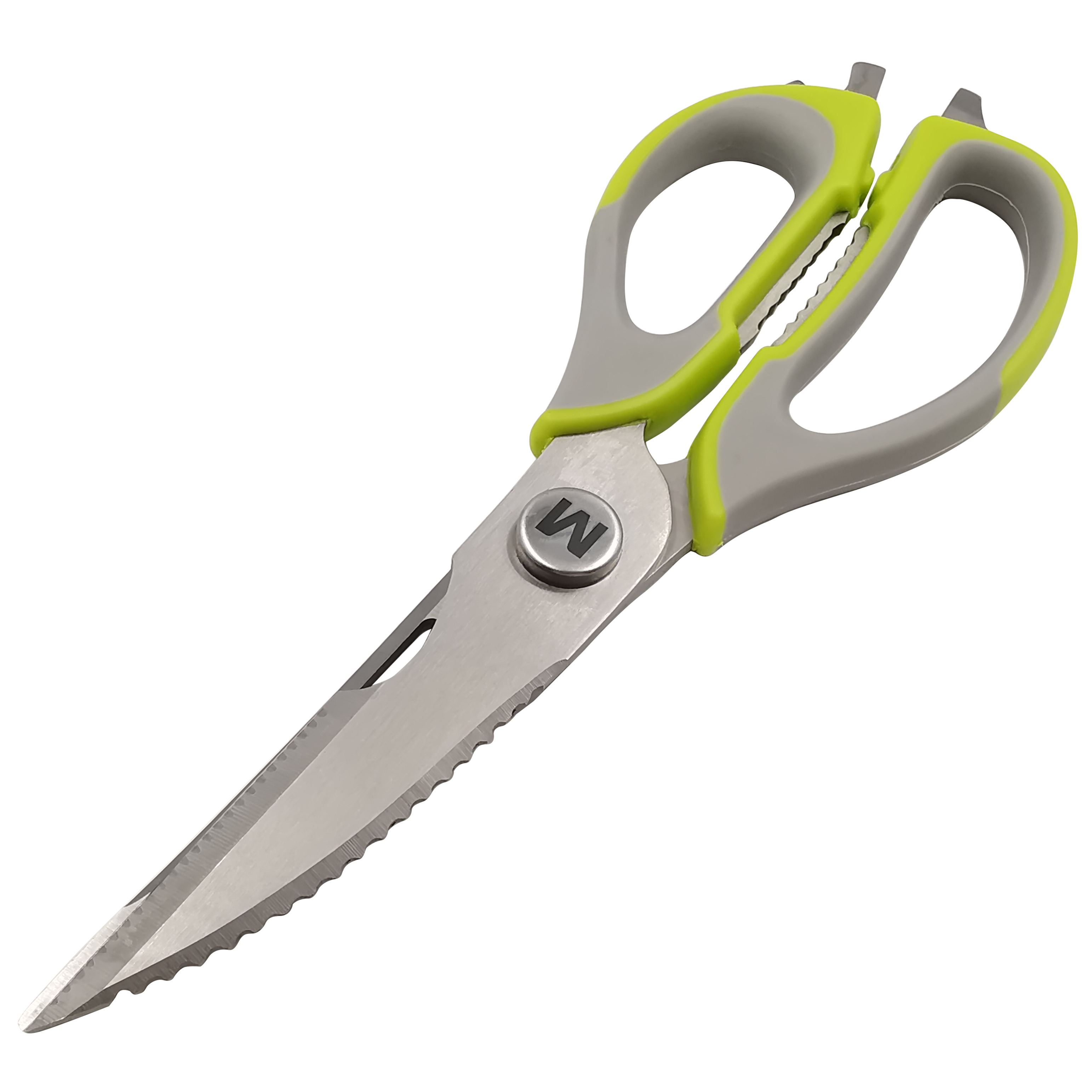 Mustad 8 Heavy Duty Bait Scissors Fishing Pliers & Tool- Greenline 