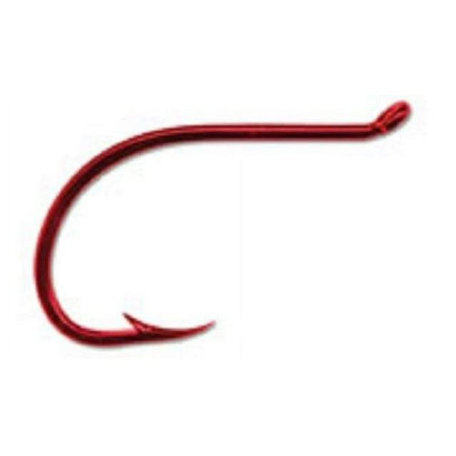 Mustad 92553 Beak/Octopus, 1X Strong, Forged, Reversed, Up Eye Classic ...
