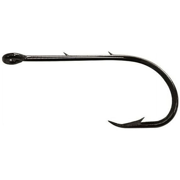 Mustad 92661-BN-1-10 Classic Beak Hook Size 1 Forged 2 Slices in