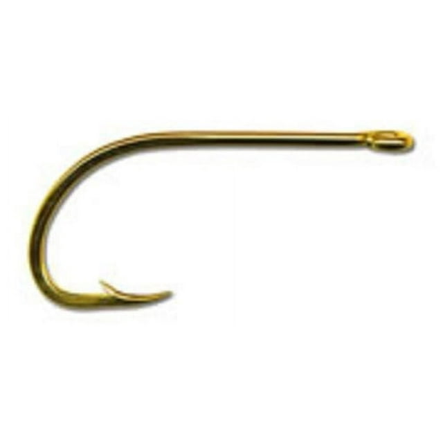 Mustad 92671-GL-1-100 Classic Beak Hook Size 1 Forged Special Long - Walmart.com