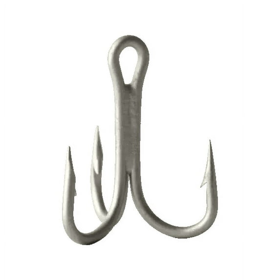 Mustad 9430-DS Treble Hook 5X Strong 2, 25 Pack Hooks