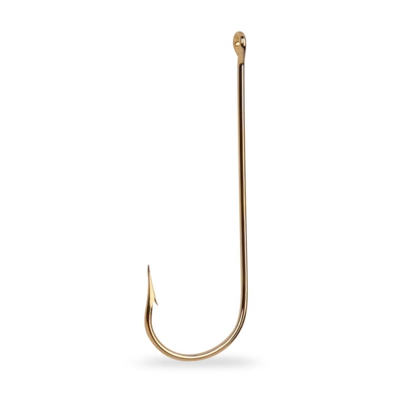 Mustad Aberdeen Hook Ringed Gold 10 Count