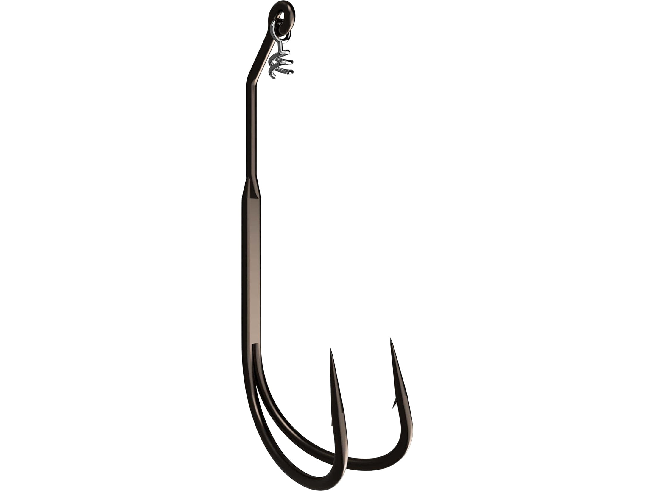 Mustad AlphaPoint Double Frog Hook #2/0 Black Nickel 2PK