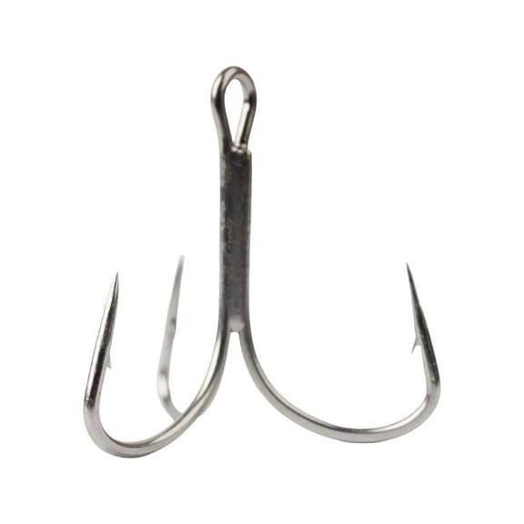 Mustad AlphaPoint In-Line Triple Grip Fine Hook #10 Black Nickel 6PK