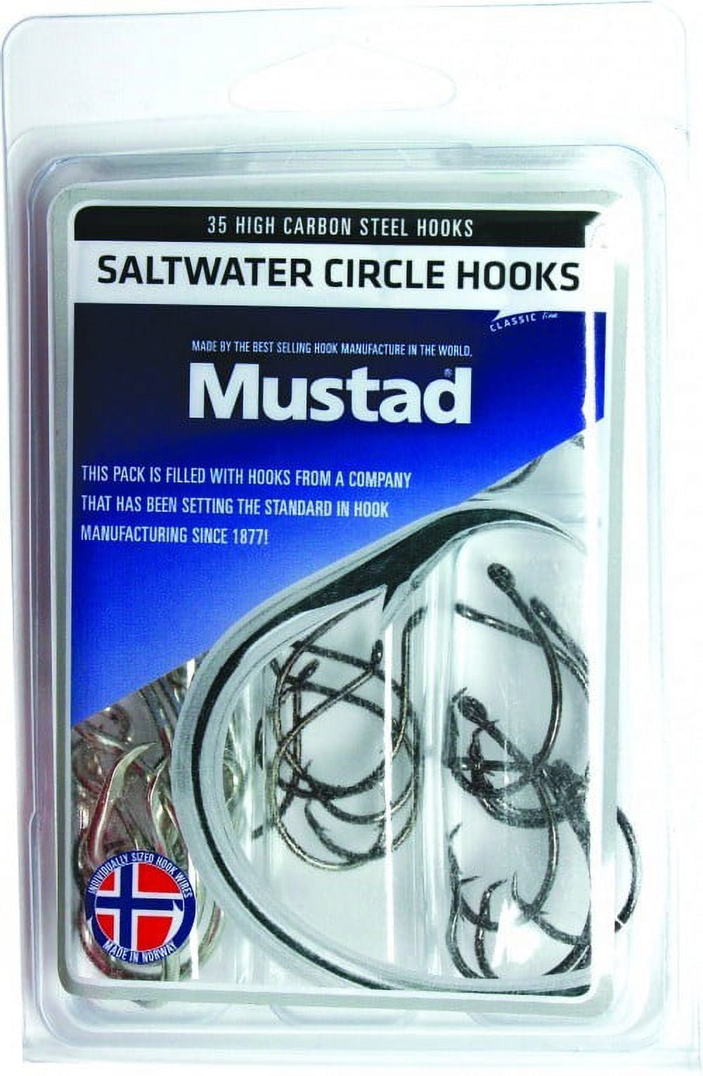 Mustad Assorted Saltwater Circle Hook Kit - Size: Assorted sizes 35pc 