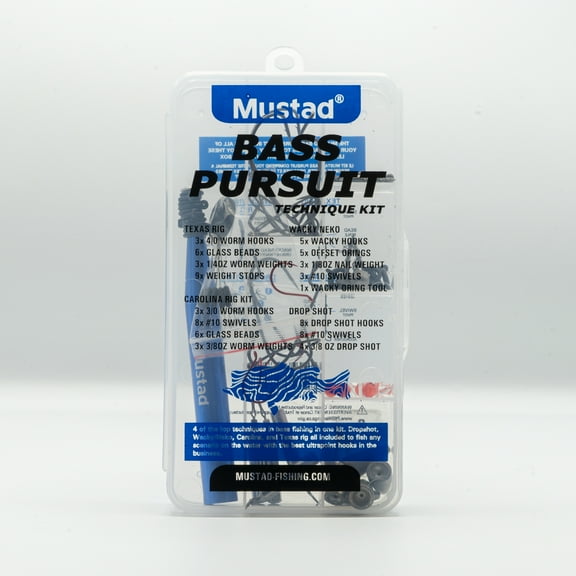 Mustad Bass Pusuit Assorted Hook Kit